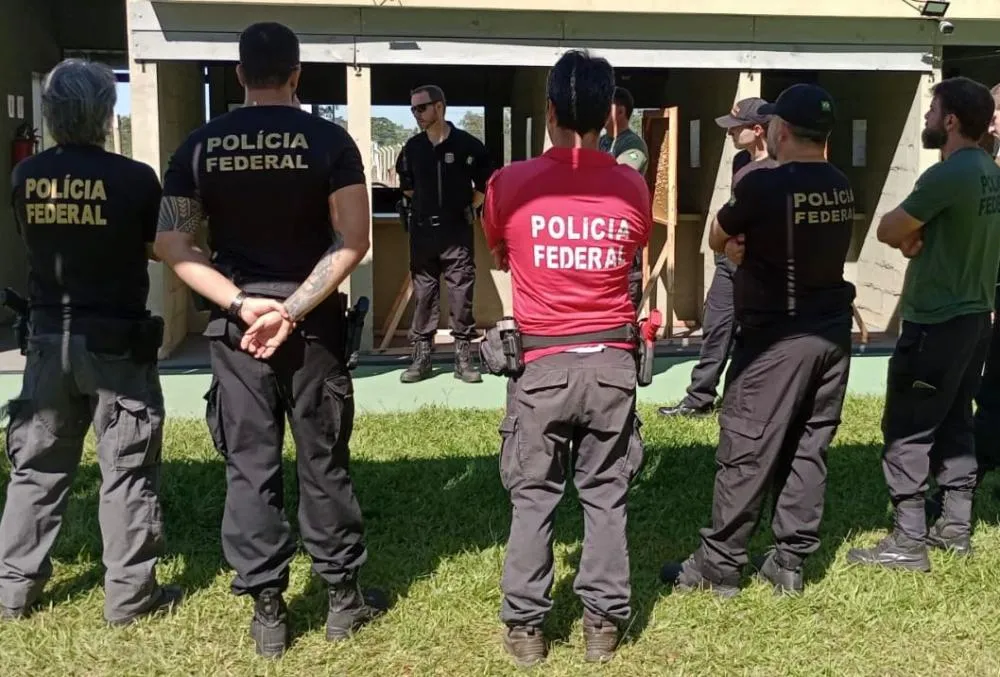 Policiais Federais realizam treinamento de armamento e tiro em Jales