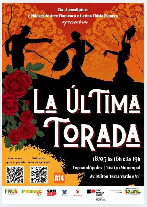 Cia Apocalíptica apresenta “La Última Torada” neste domingo no Teatro Municipal 