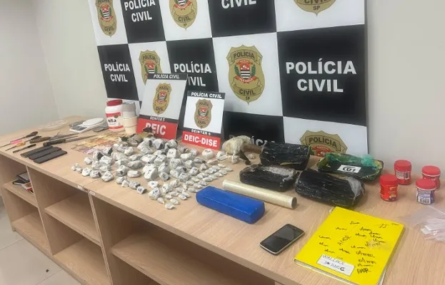 Polícia Civil desmonta rede de tráfico na zona norte de Rio Preto