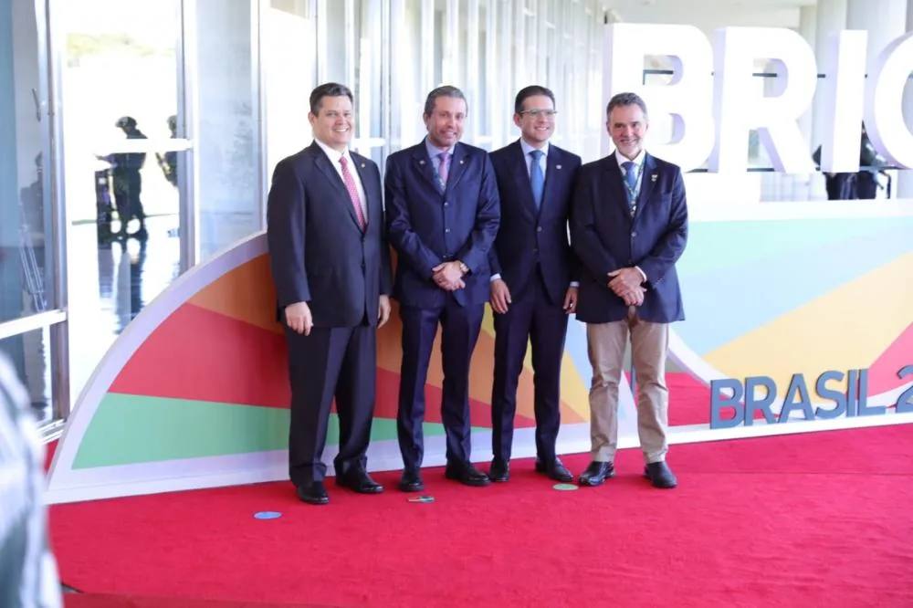 Deputado Fausto Pinato participa da Abertura do 11º Fórum Parlamentar do BRICS em Brasília