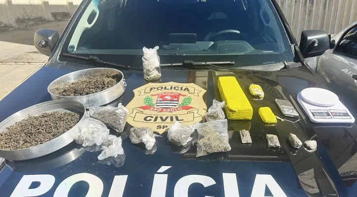 Polícia Civil apreende 2 quilos de “droga gourmet” em cidade da região