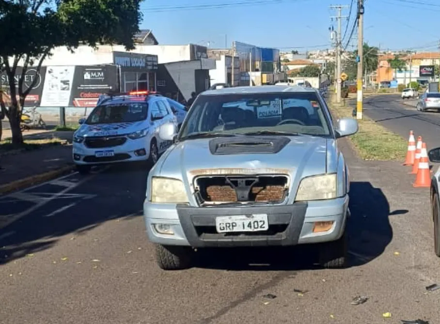 Idosa é atropelada na Avenida dos Arnaldos em Fernandópolis