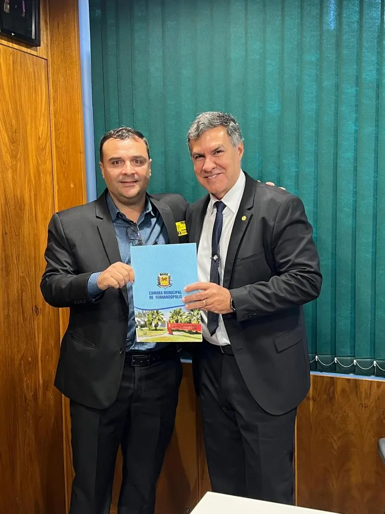Sargento Pedroso participa de agenda em Brasília e reforça demandas por Fernandópolis