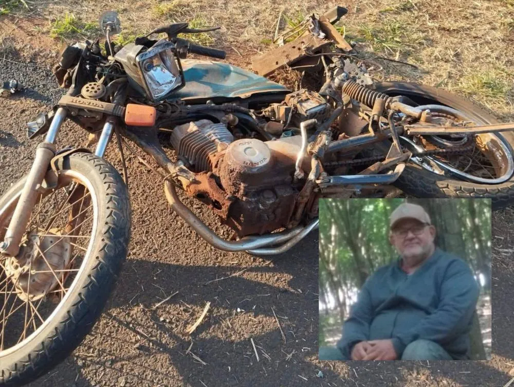 Morador de Cardoso morre em acidente de moto na rodovia Valdemar Lopes Ferraz