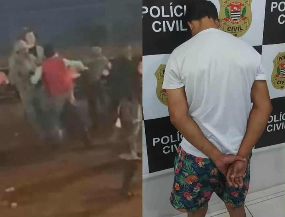 Homem é preso por tentativa de homicídio durante briga na Festa do Peão de Estrela D’Oeste