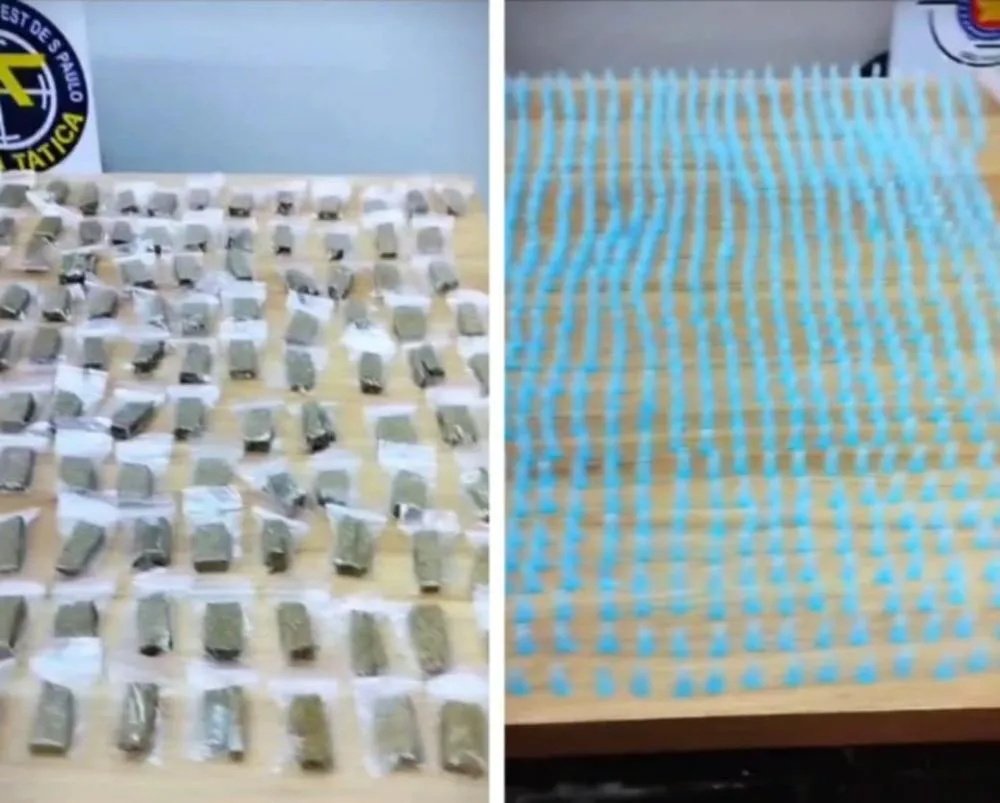 Força Tática apreende quase 2 kg de drogas e prende suspeito em Fernandópolis