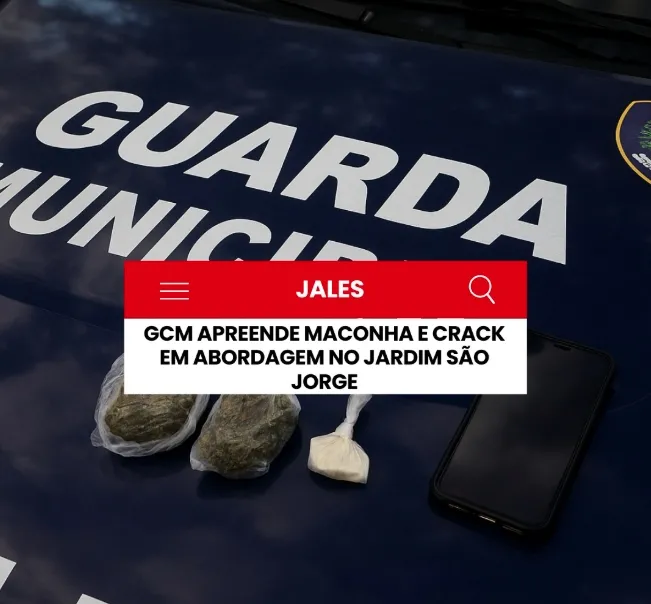 Guarda Civil apreende drogas com adolescente no Jardim São Jorge, em Jales
