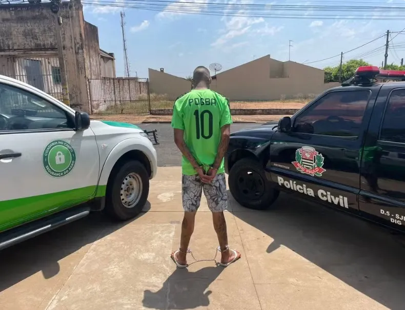 Homem é preso em Ibirá por agredir e esfaquear ex-companheira