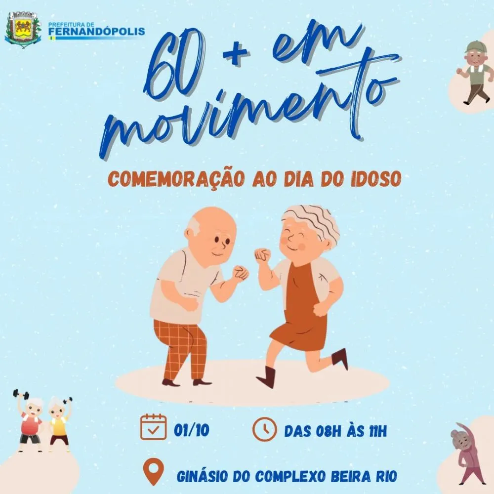Cidade comemora na quarta-feira o “Dia Mundial do Idoso” 