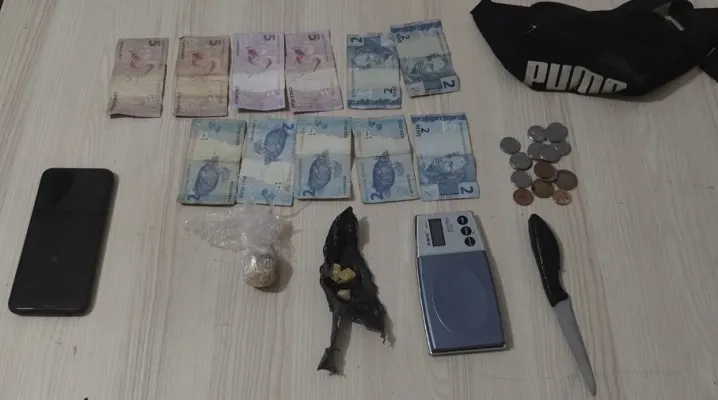 Dois são presos pela GCM por tráfico em praça do Centro