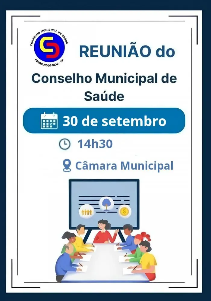 Conselho de Saúde avalia 2º quadrimestre de 2025 em audiência pública 