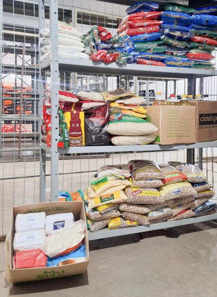 ETEC arrecada alimentos para o Fundo Social de Solidariedade 