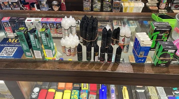 PF desmantela comércio clandestino de vapes em Rio Preto