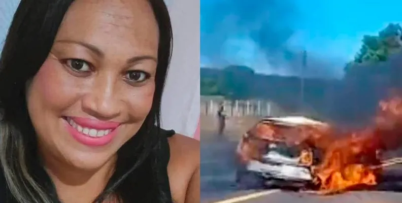 Mulher é morta em casa e suspeito é preso após acidente na região