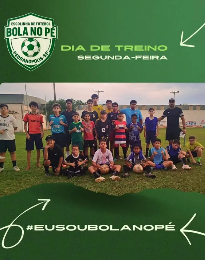 Projeto esportivo inicia semana com atividades para jovens atletas em Pedranópolis
