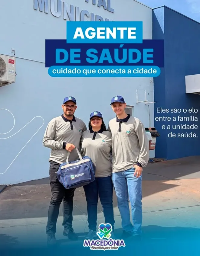 Agente comunitário de saúde tem papel essencial no cuidado com a população