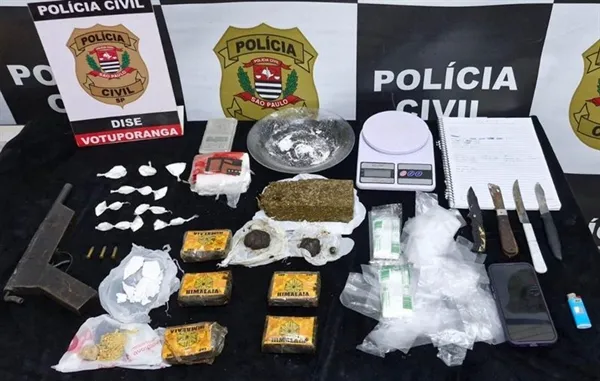 Jovem de 18 anos é preso em flagrante por tráfico de drogas em Votuporanga