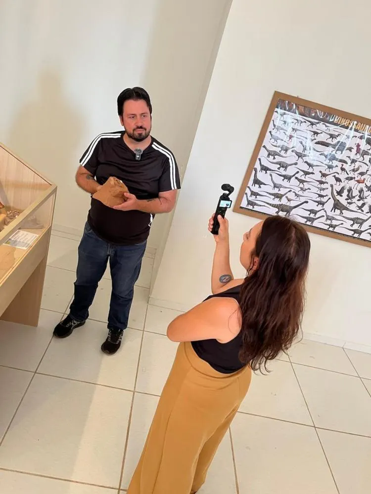 Museu de Paleontologia ganha destaque em documentário sobre a história paleobiológica no Brasil