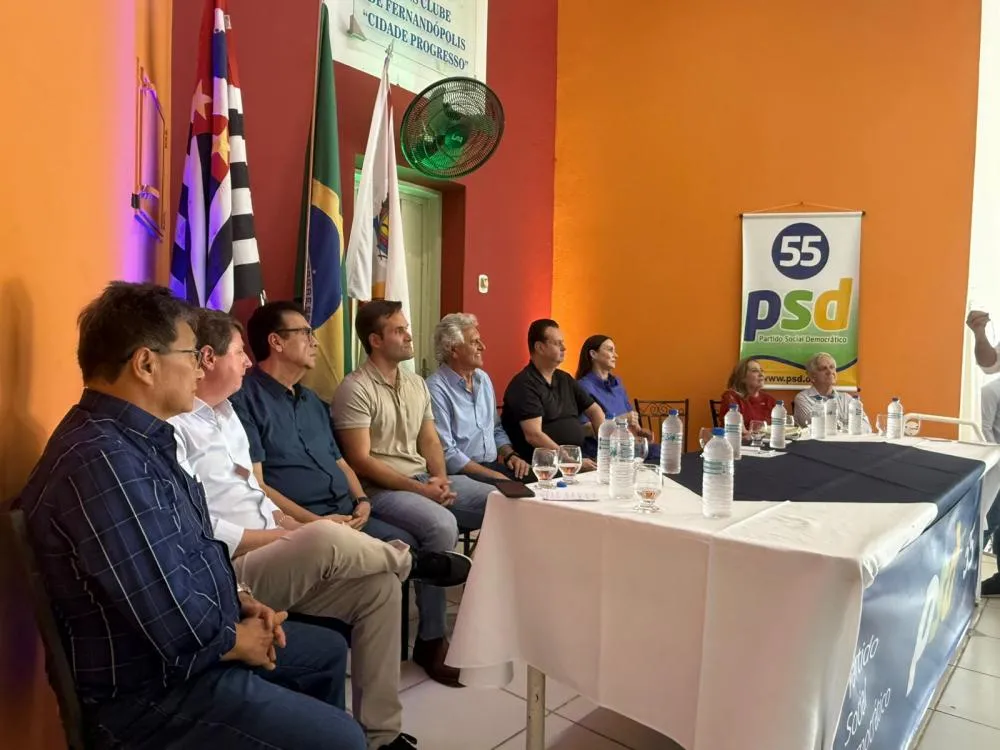 Fernandópolis recebe Caiado e Kassab em ato do PSD que marca filiação de Analice Fernandes