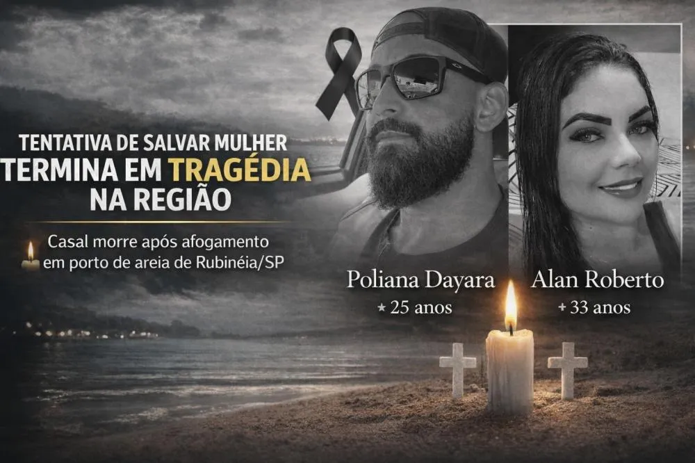 Tentativa de resgate termina em tragédia e deixa duas mortes em Rubinéia
