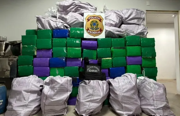 PF apreende quase 2 toneladas de maconha na região de Rio Preto