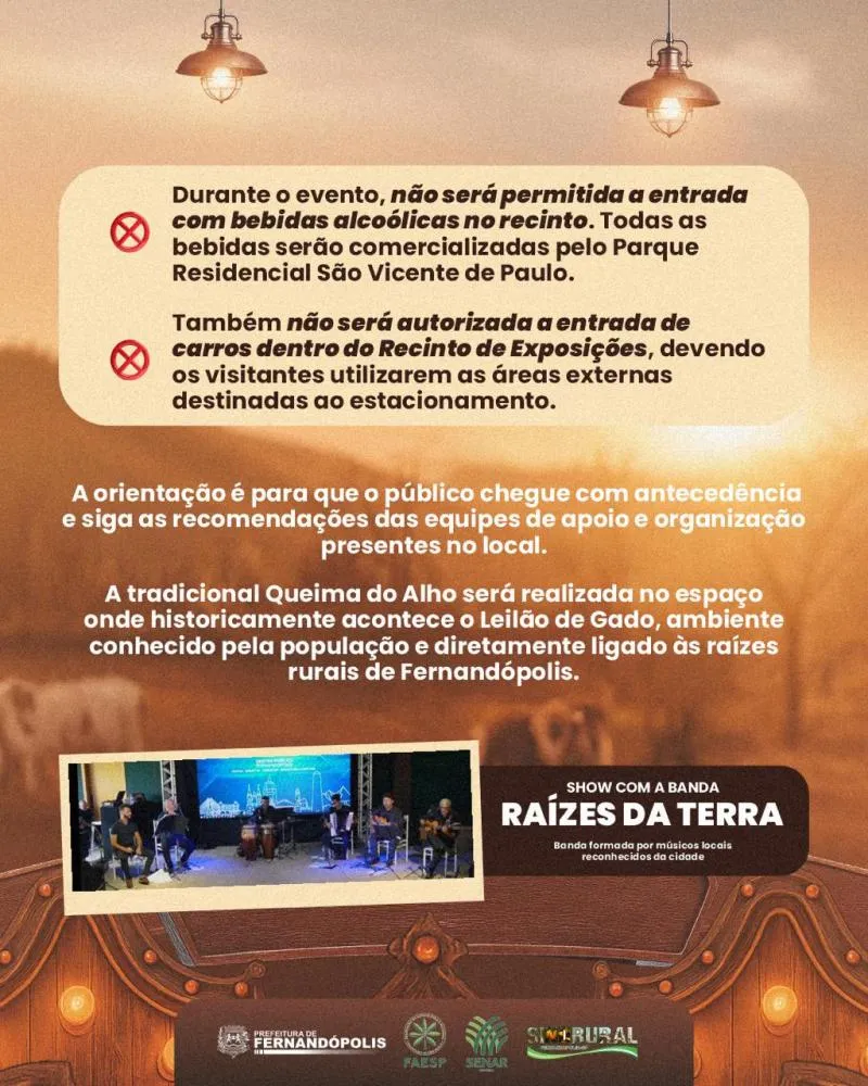 Parceria entre Prefeitura e Sindicato Rural viabiliza cavalgada e queima do alho