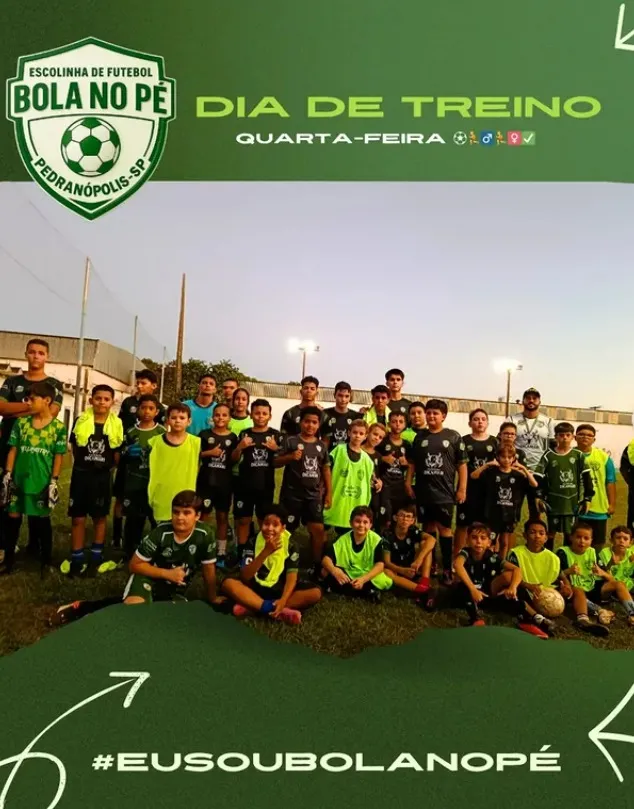 Escolinha Bola no Pé destaca apoio da Prefeitura no desenvolvimento de jovens atletas