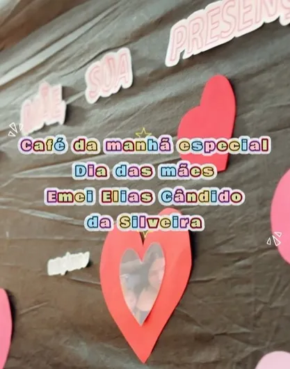 EMEI Elias Cândido da Silveira promove manhã especial em homenagem ao Dia das Mães