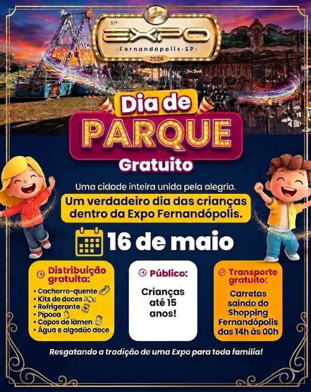 Solidariedade toma conta da Expo Fernandópolis neste sábado