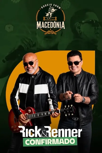 Macedônia Rodeio Show confirma Rick & Renner e promete edição histórica