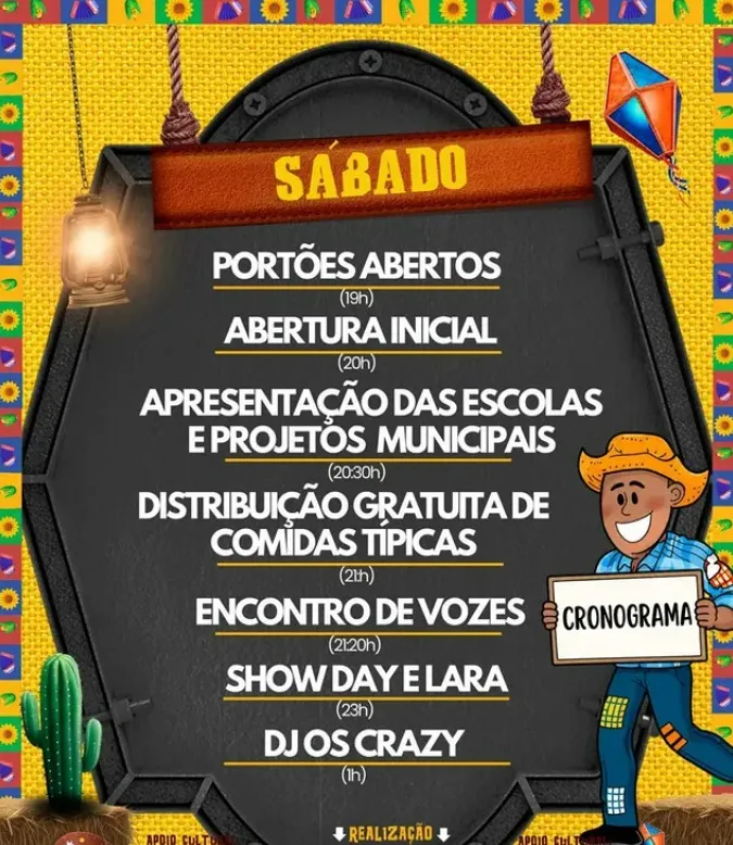 Grande Sabadão encerra Festa Junina da Rua Florêncio e Julinão em Mira Estrela