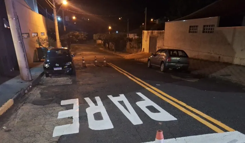 Prefeitura começa a renovar sinalização das ruas 