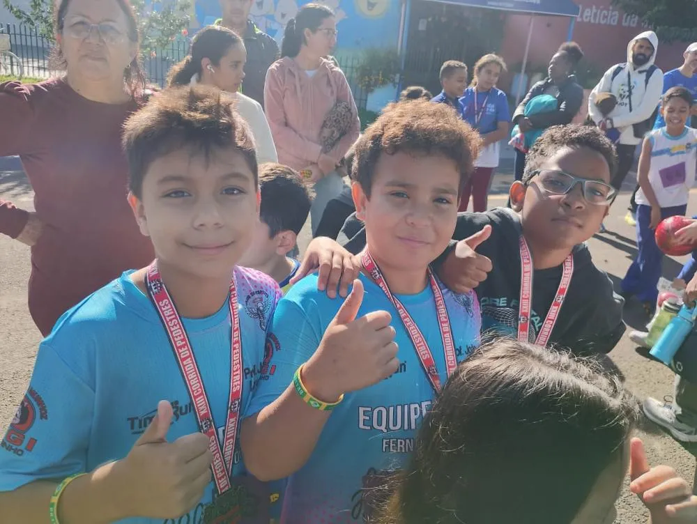 Atletas de Fernandópolis participam da 3ª Corrida Kids 