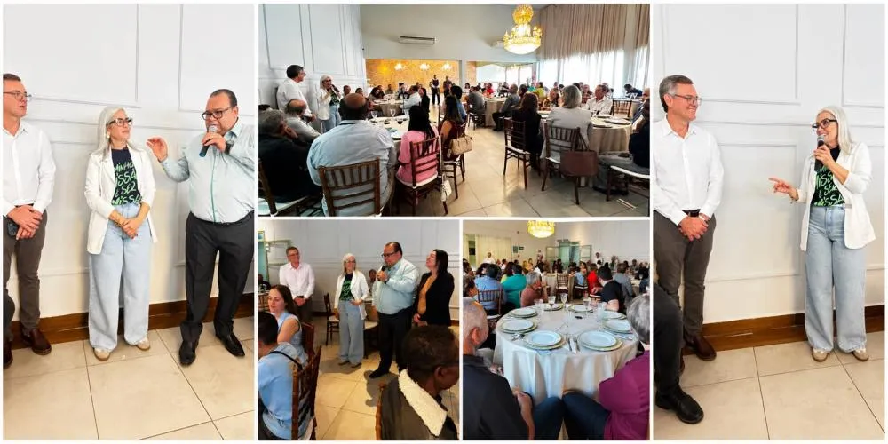 Sandra Santana reúne dezenas de líderes religiosos em encontro promovido pela Igreja O Brasil para Cristo em Fernandópolis