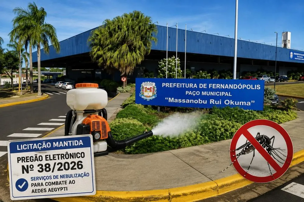 TCESP mantém licitação da Prefeitura de Fernandópolis para combate à dengue
