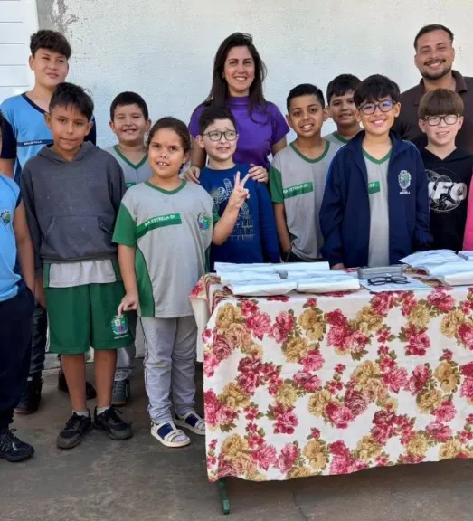 Projeto Ver para Aprender entrega óculos e amplia acesso à saúde visual em Mira Estrela