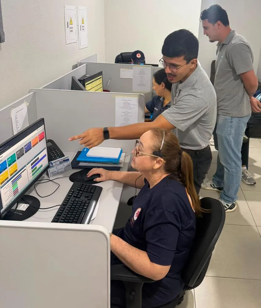 SAMU de Fernandópolis implanta novo sistema na Central de Regulação de Urgência