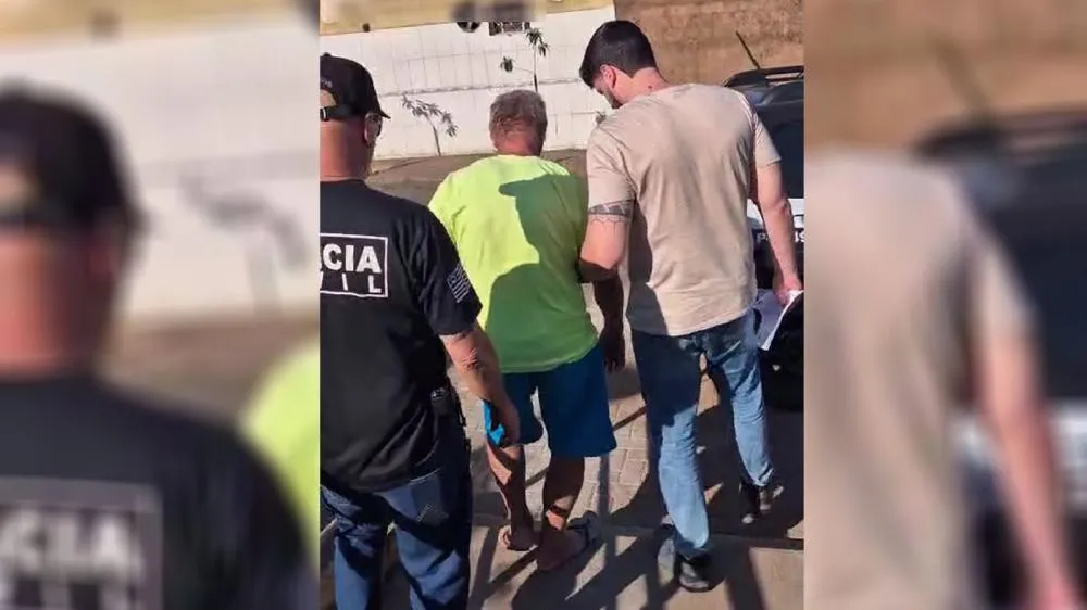 Idoso é preso suspeito de crimes sexuais contra crianças