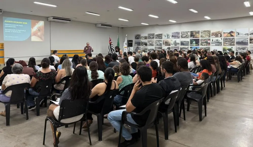 “Agosto Dourado” promove capacitação de agentes de saúde sobre aleitamento materno