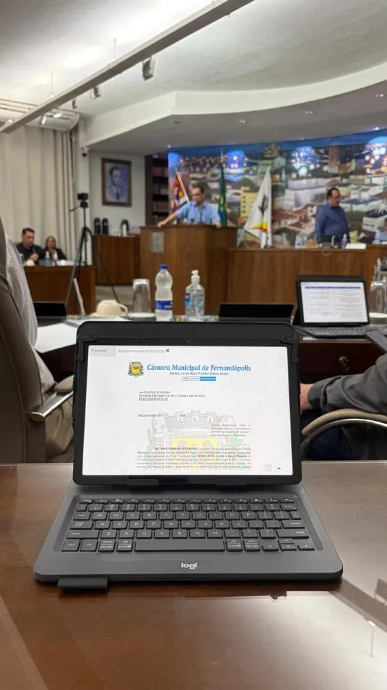 Câmara de Fernandópolis estreia sistema informatizado para votações em plenário