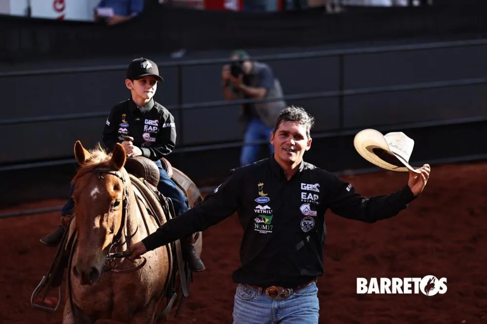 Competidor de Brasitânia é campeão do Ranch Sorting em Barretos