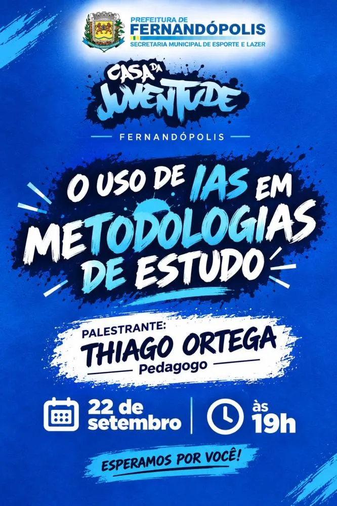 Casa da Juventude promove palestra sobre inteligência artificial