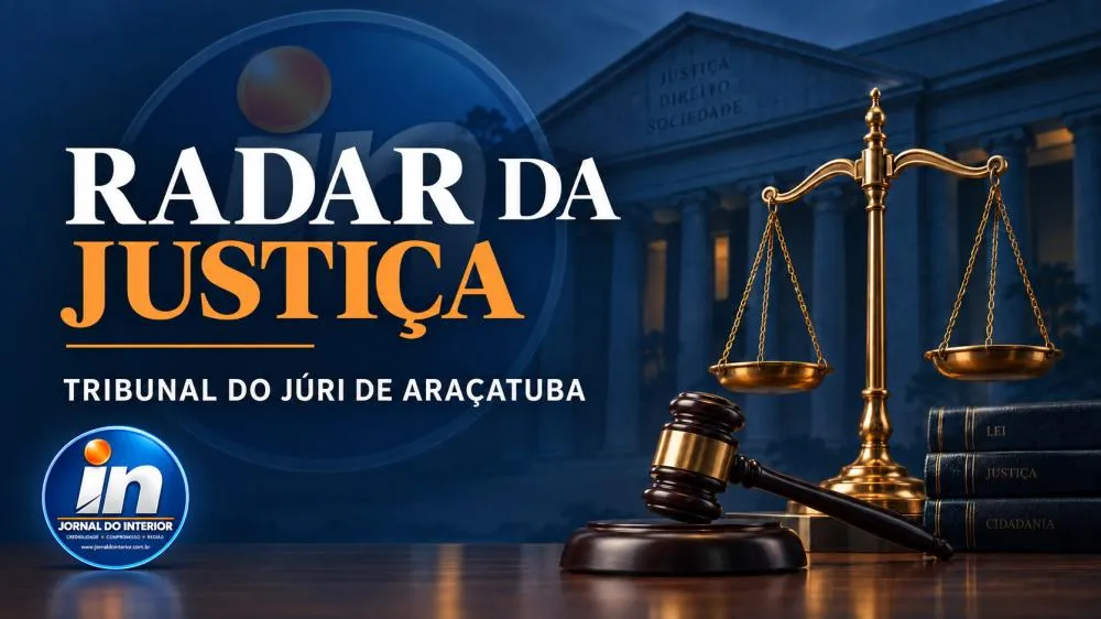 Arte institucional do Radar da Justiça | Jornal do Interior