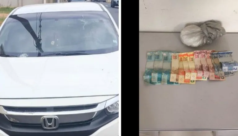 Homem é preso com cocaína após tentativa de homicídio na região