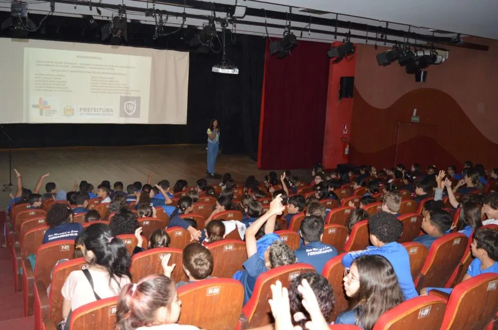 Programa Saúde na Escola reúne crianças para fortalecer saúde mental