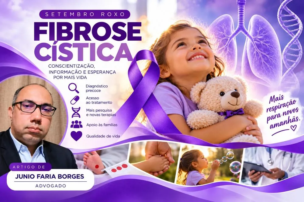 SETEMBRO ROXO: Quando respirar se transforma em uma luta por vida, ciência e direitos