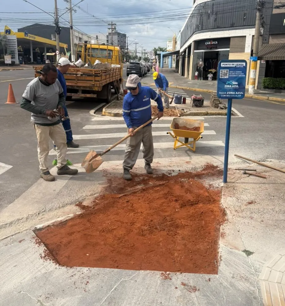 Prefeitura constrói rampas de acessibilidade na região central