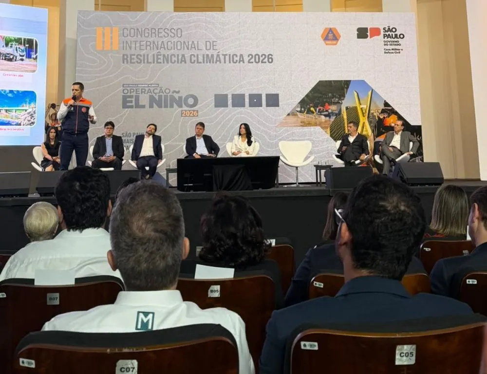 Defesa Civil participa de congresso internacional sobre mudanças climáticas
