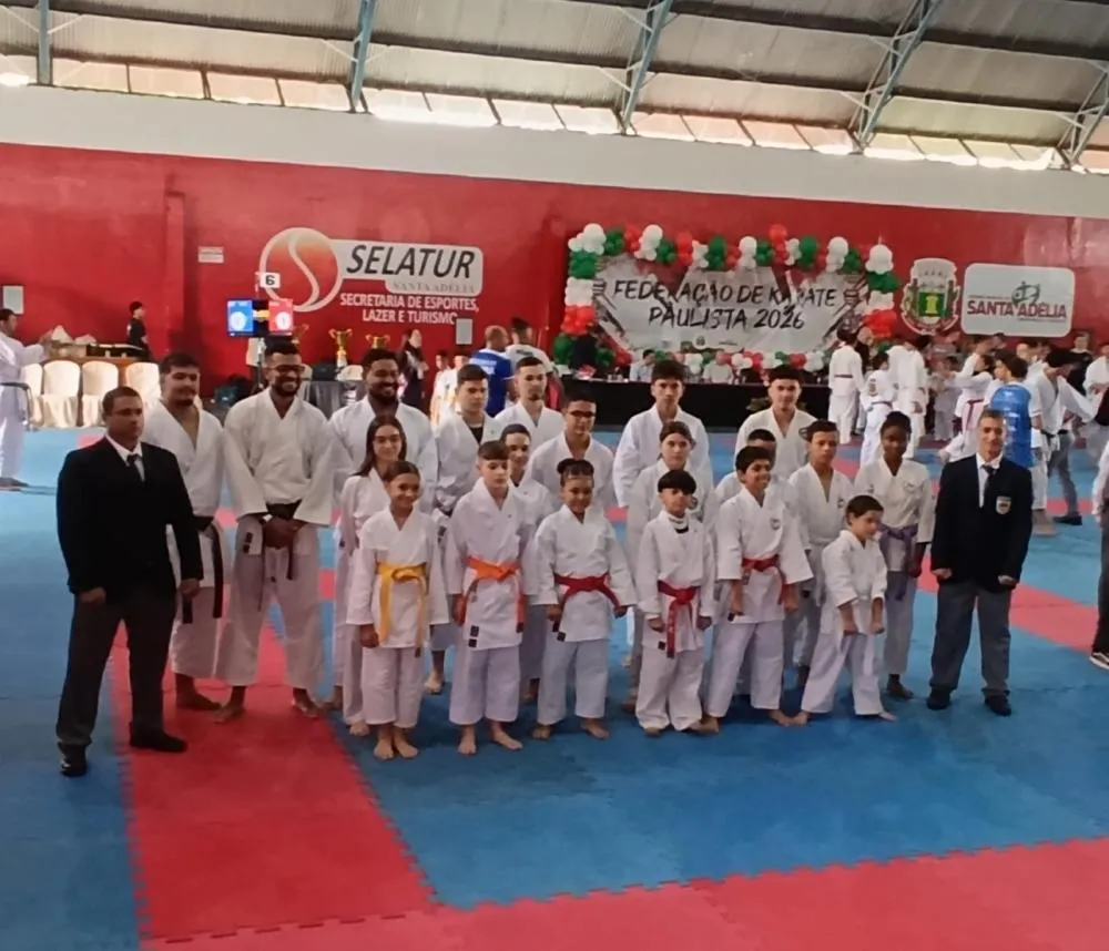 Atletas de Fernandópolis conquistam quinto lugar na Copa Santa Adélia de karatê