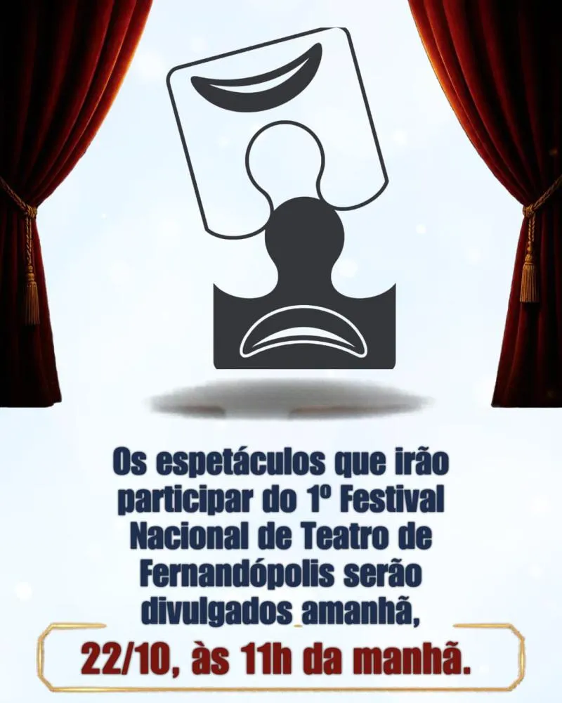 Organização divulgará nesta quinta, 22, os classificados do Festival de Teatro